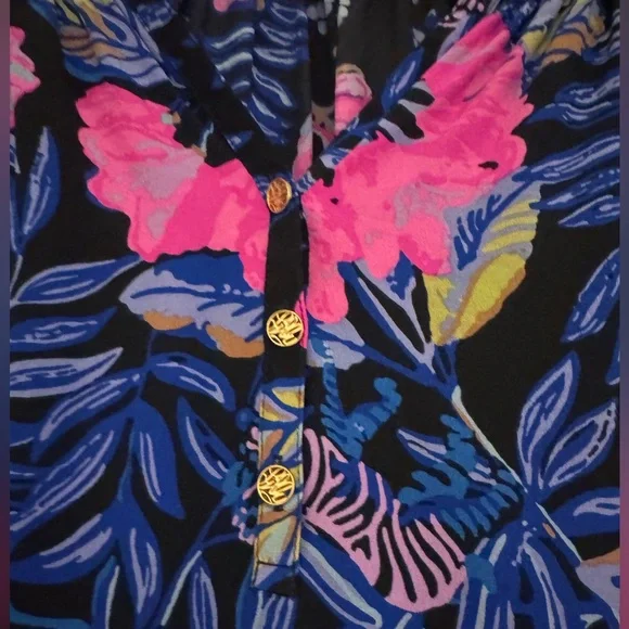 Lilly Pulitzer Elsa Top Size Medium - Picture 4 of 8